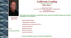 Desktop Screenshot of californialending.biz